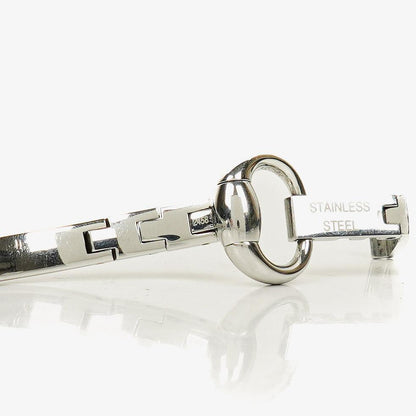 Gucci 109 Damenarmbanduhr aus silberfarbenem Edelstahl
