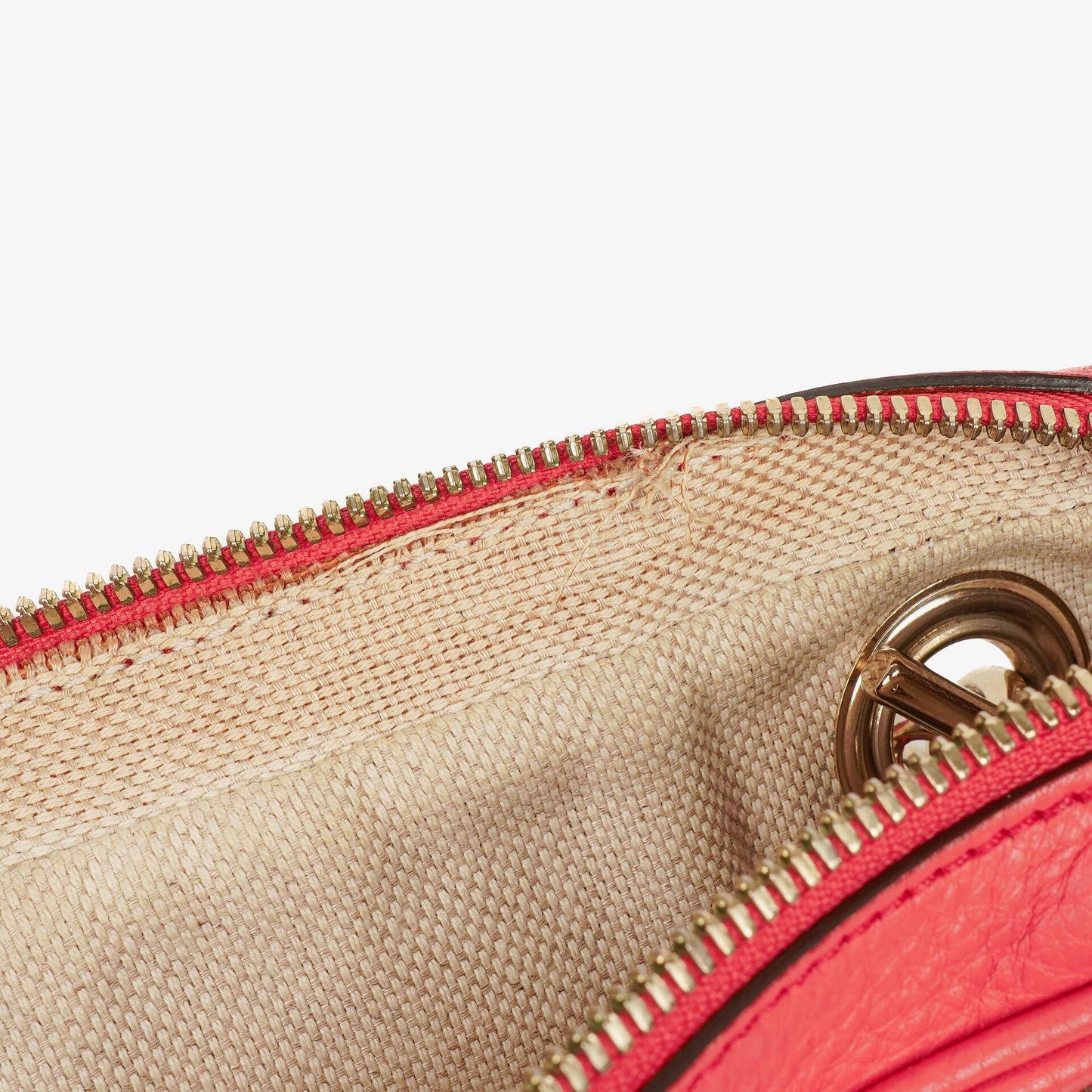 Gucci Kleine Soho Tasche aus Leder