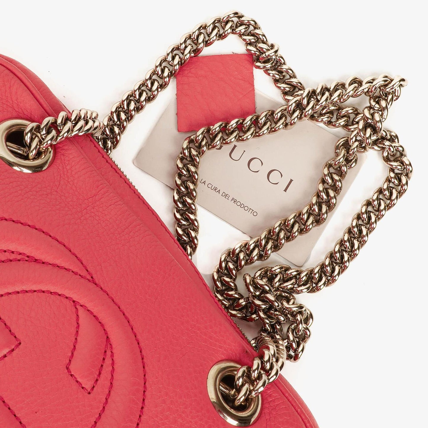 Gucci Kleine Soho Tasche aus Leder
