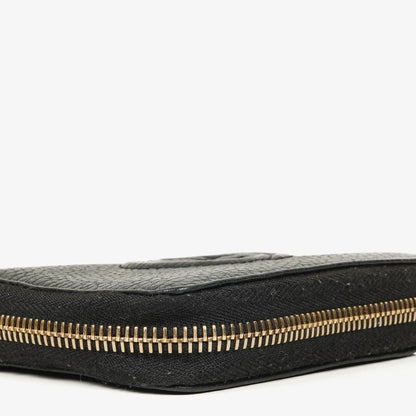 Gucci Soho Münzetui aus schwarzem Leder