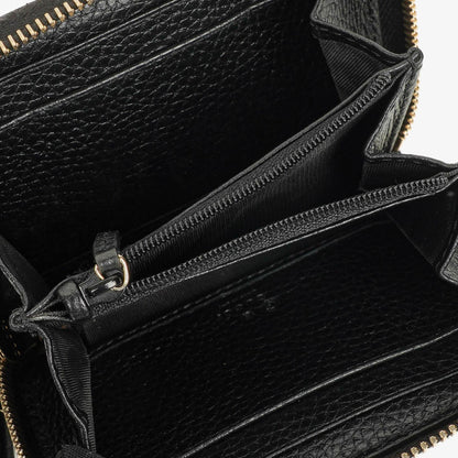 Gucci Soho Münzetui aus schwarzem Leder