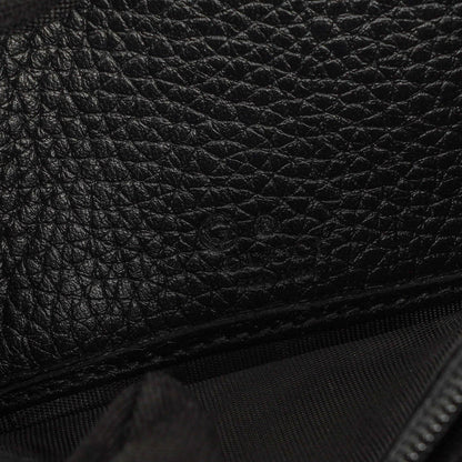 Gucci Soho Münzetui aus schwarzem Leder