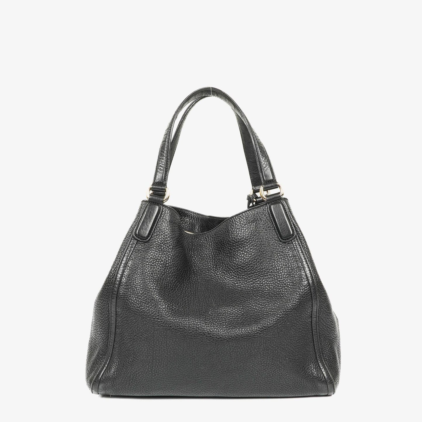 Gucci Soho Schwarze Genarbte Kalbsleder Tote-Tasche