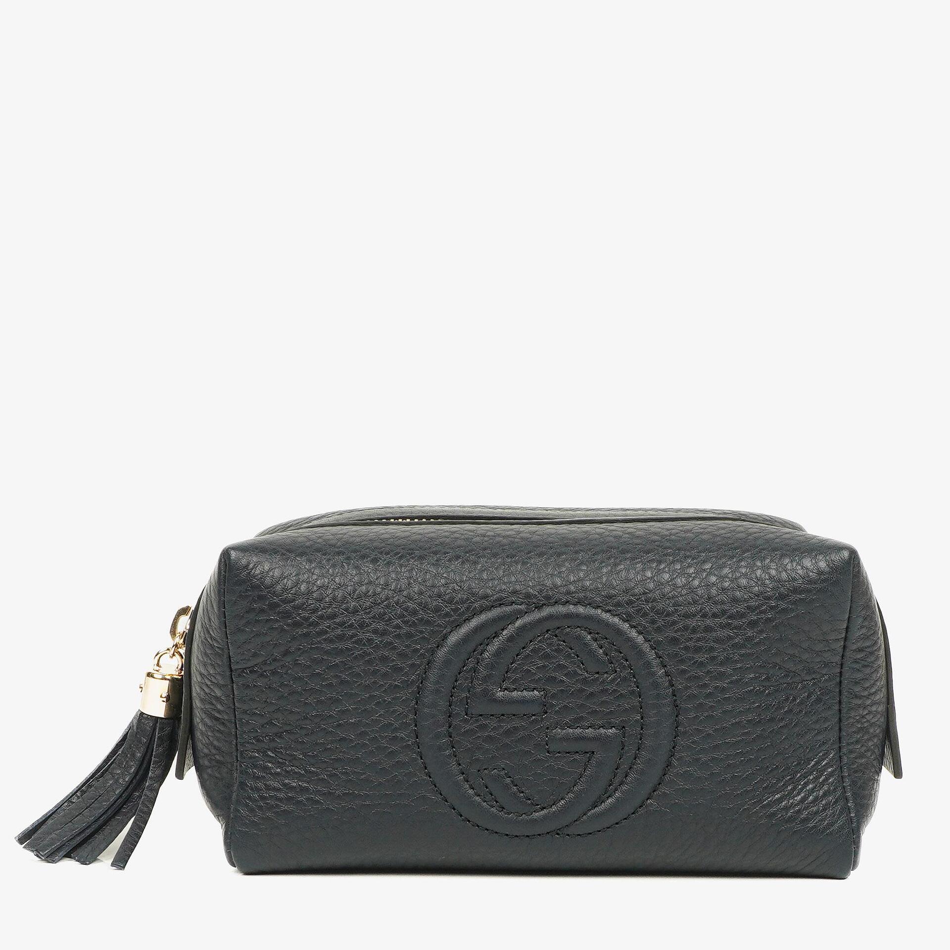 Gucci Soho Kosmetiktasche in Navy