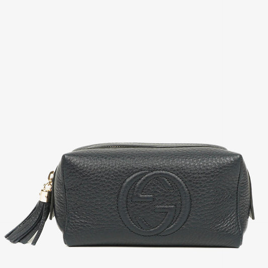 Gucci Soho Kosmetiktasche in Navy