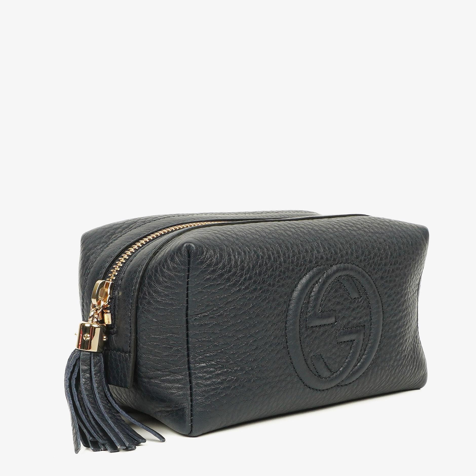 Gucci Soho Kosmetiktasche in Navy