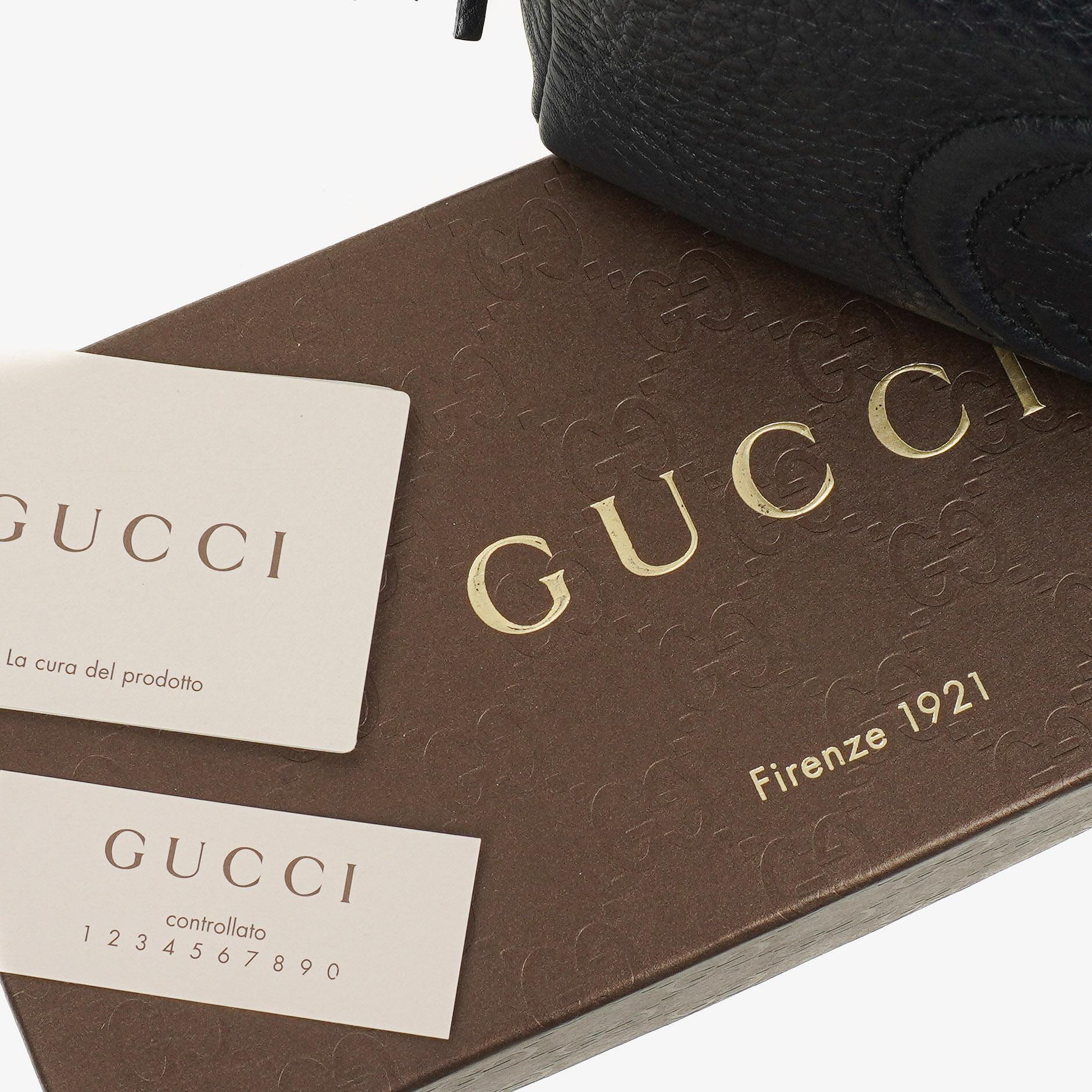 Gucci Soho Kosmetiktasche in Navy