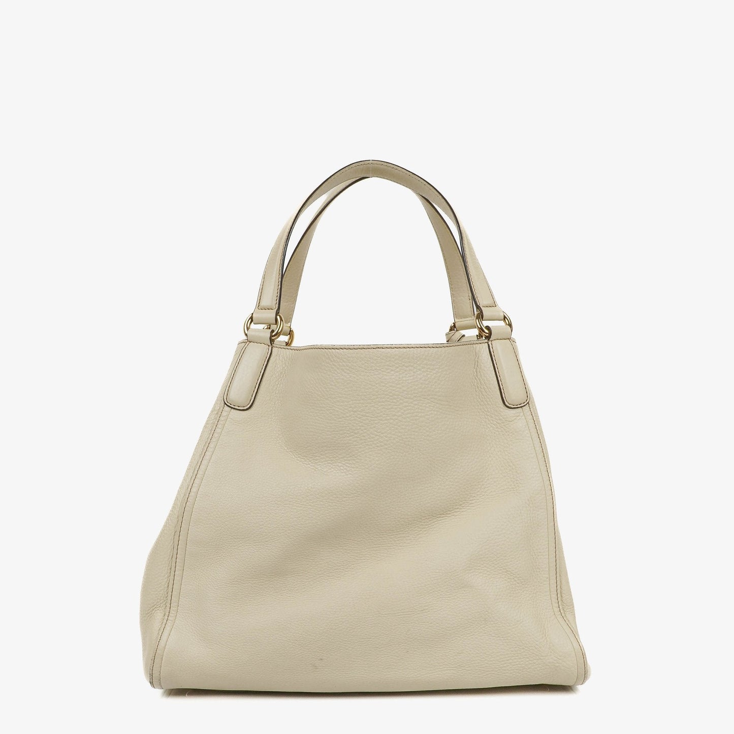 Gucci Soho Tote Tasche aus neutralfarbenem Leder
