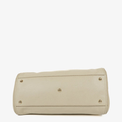 Gucci Soho Tote Tasche aus neutralfarbenem Leder