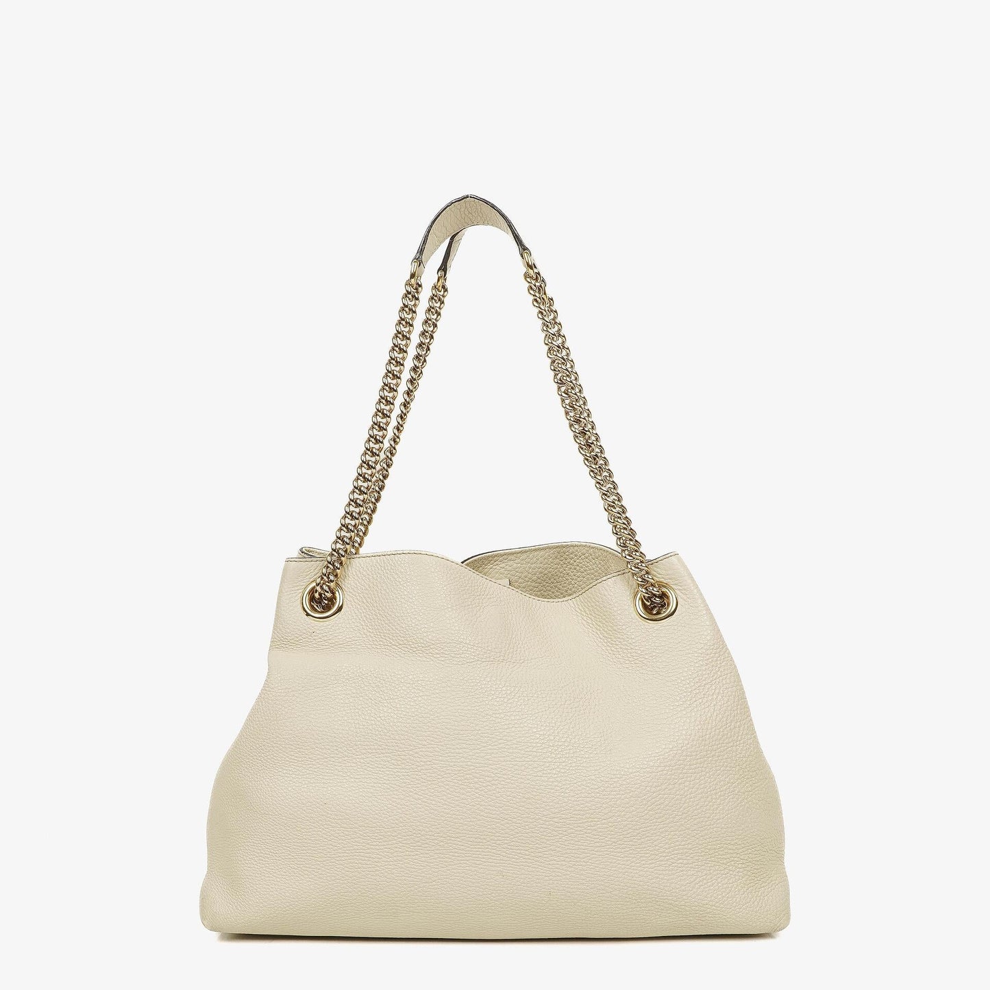 Gucci Soho Chain Tote Bag aus genarbtem Kalbsleder
