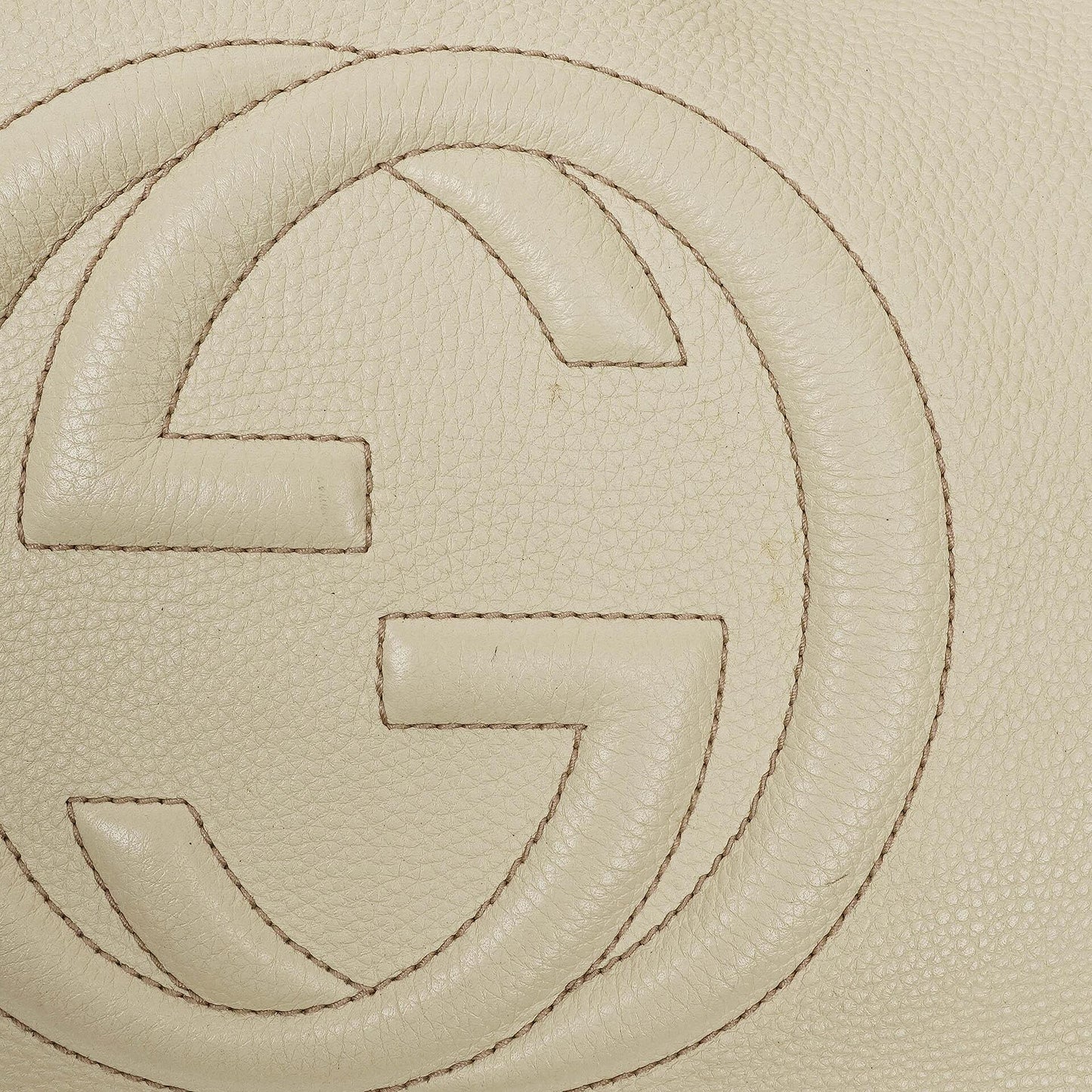 Gucci Soho Chain Tote Bag aus genarbtem Kalbsleder
