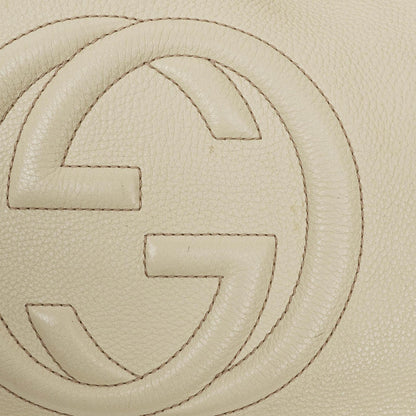 Gucci Soho Chain Tote Bag aus genarbtem Kalbsleder