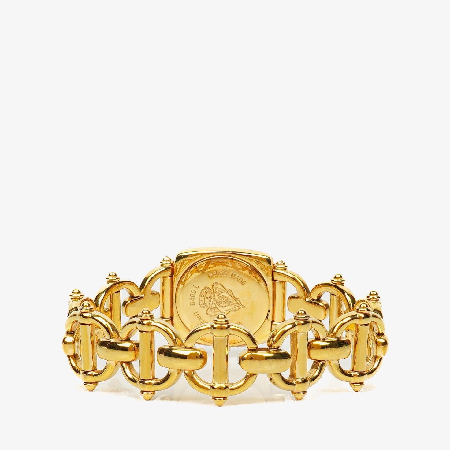 Gucci Horsebit 6400L Quarzuhr aus Edelstahl, 22 mm