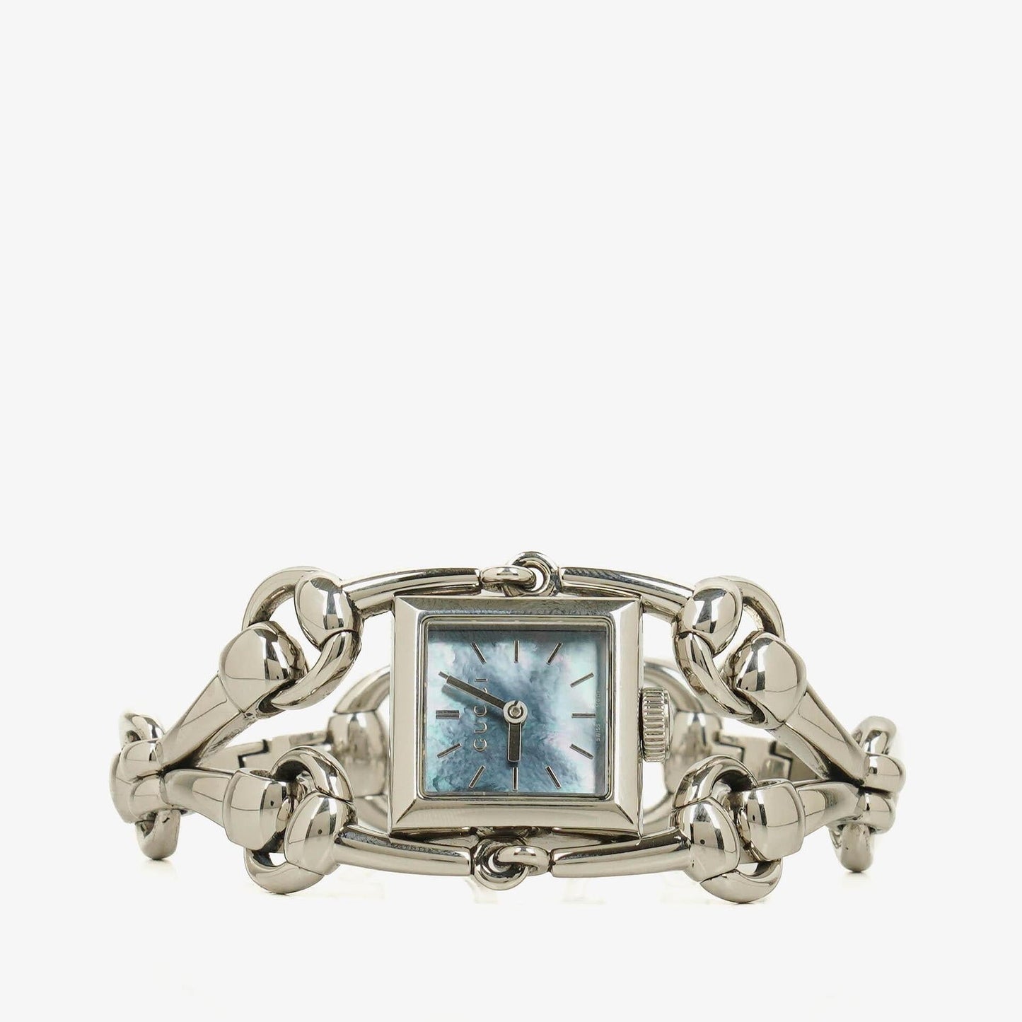 Gucci Signoria Uhr aus Edelstahl