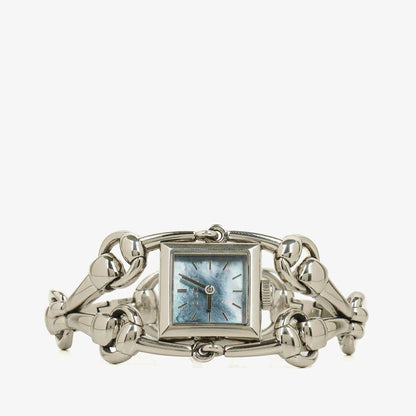 Gucci Signoria Uhr aus Edelstahl