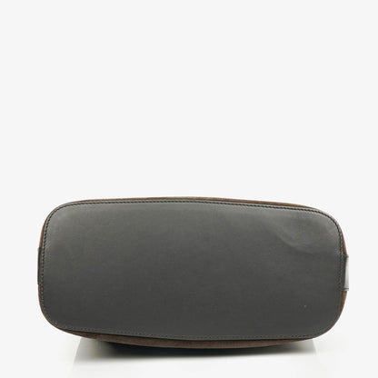 Gucci Hobo-Schultertasche aus Wildleder und Leder