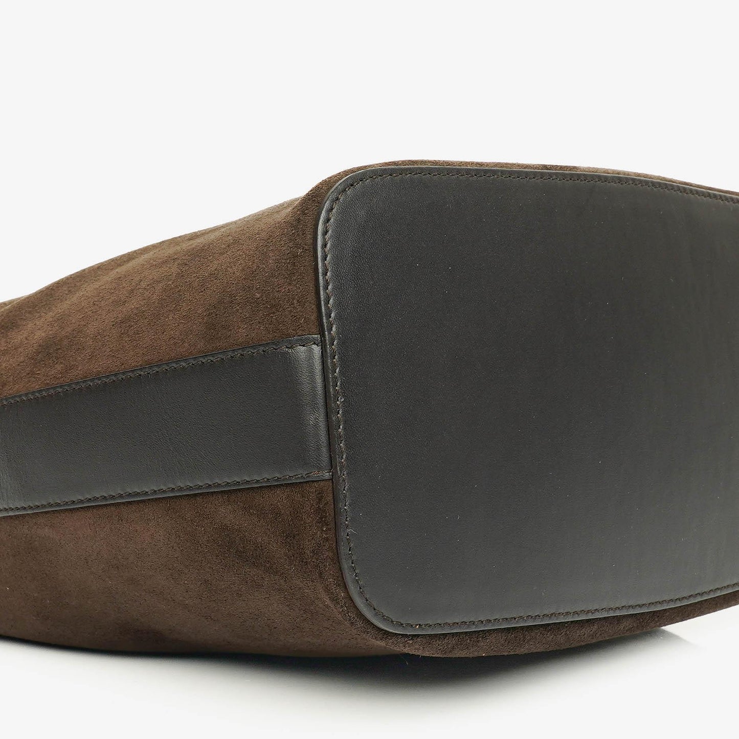 Gucci Hobo-Schultertasche aus Wildleder und Leder