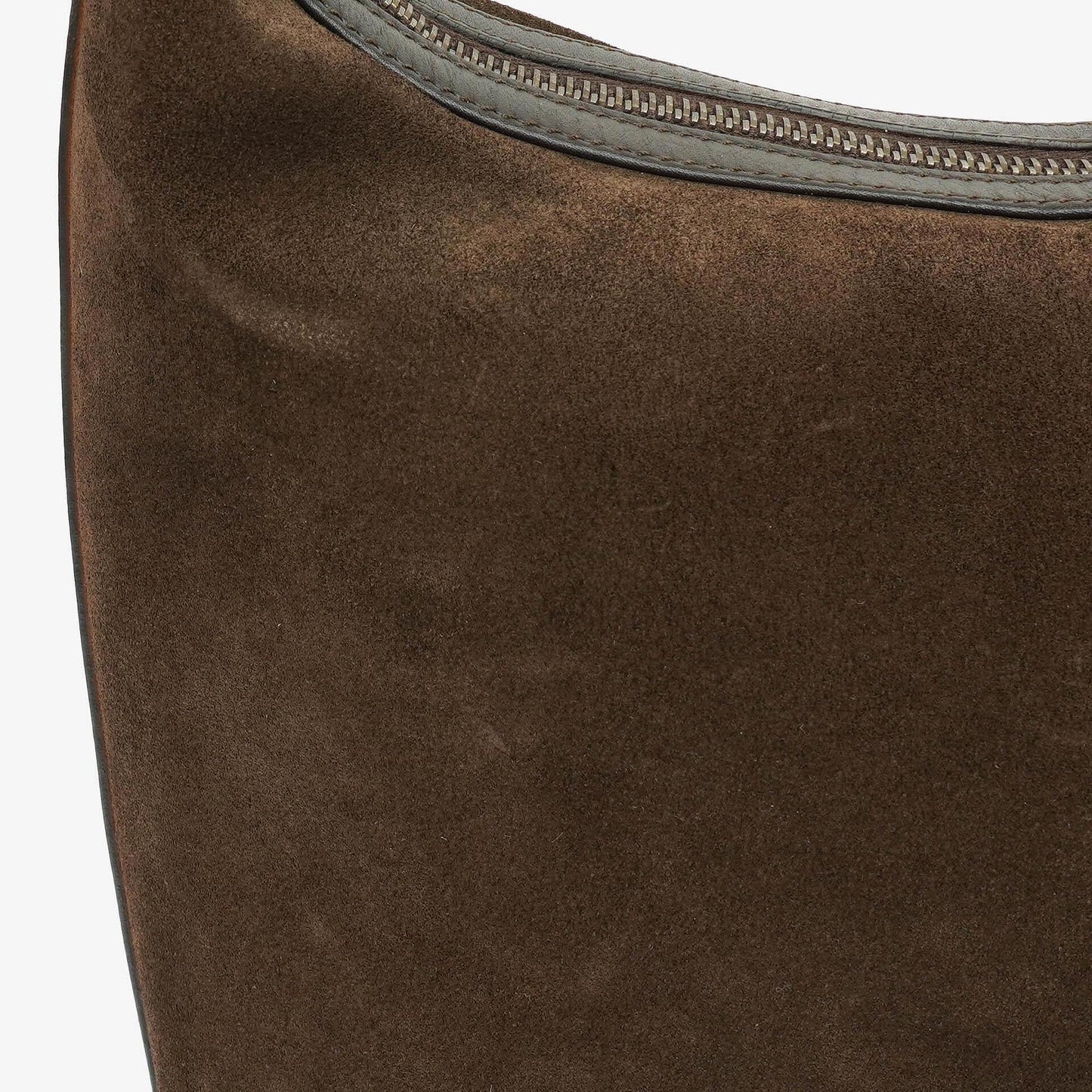 Gucci Hobo-Schultertasche aus Wildleder und Leder