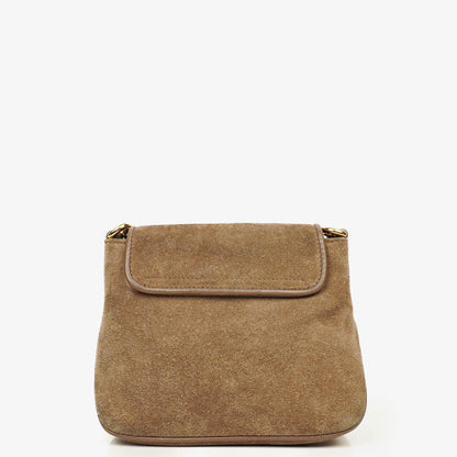 Gucci Blondie kleine Umhängetasche aus Wildleder