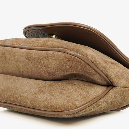 Gucci Blondie kleine Umhängetasche aus Wildleder