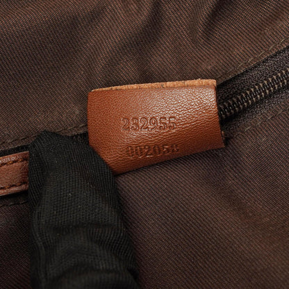 Gucci Sukey Hobo-Tasche Medium aus beigem GG Canvas