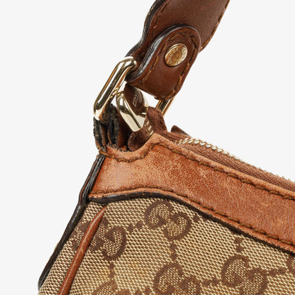 Gucci Sukey Hobo-Tasche Medium aus beigem GG Canvas
