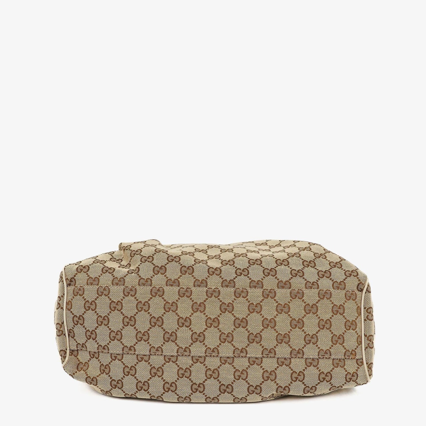 Gucci Sukey Medium Hobo-Tasche aus beigem GG Canvas