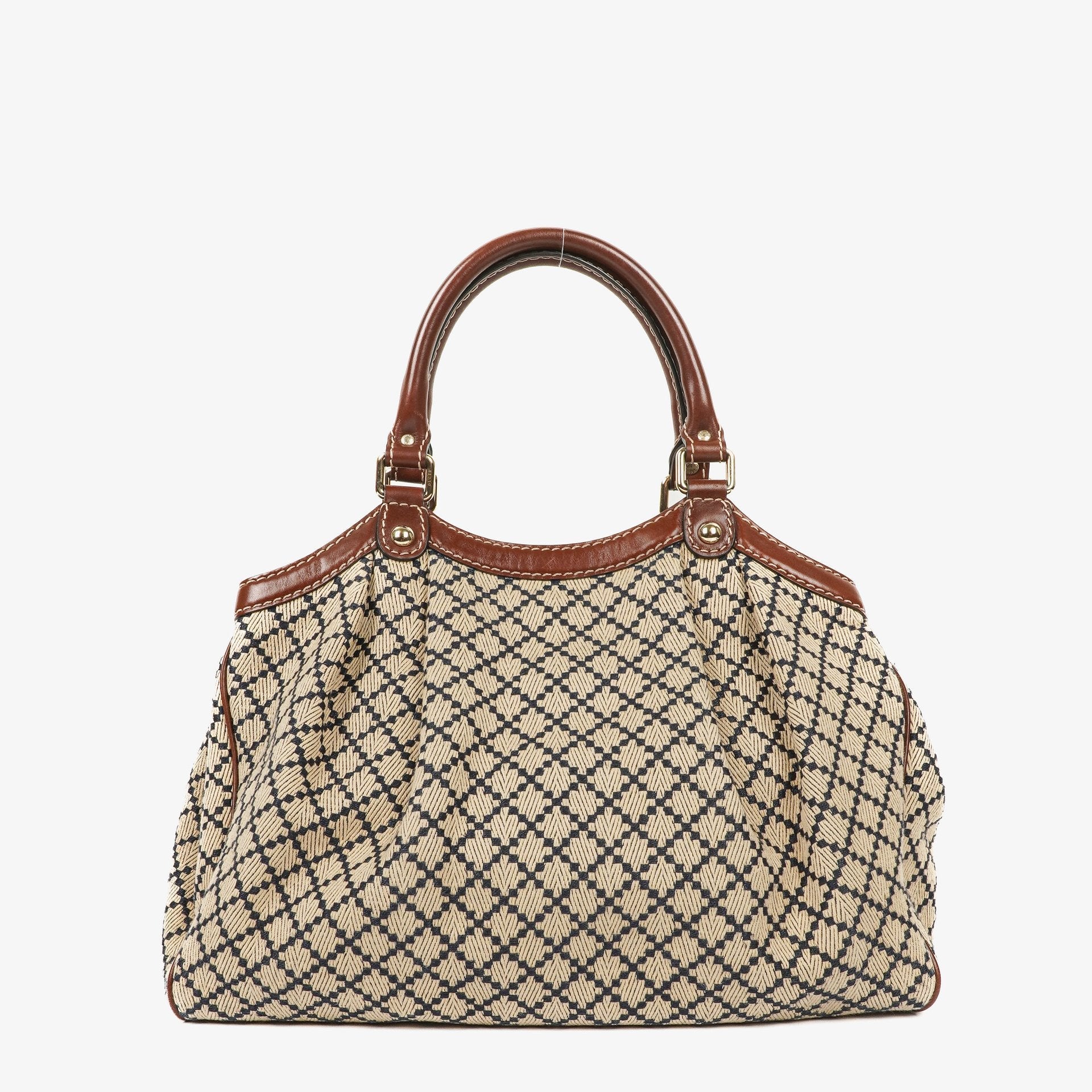Gucci Sukey Tote aus dunkelbraunem Monogramm