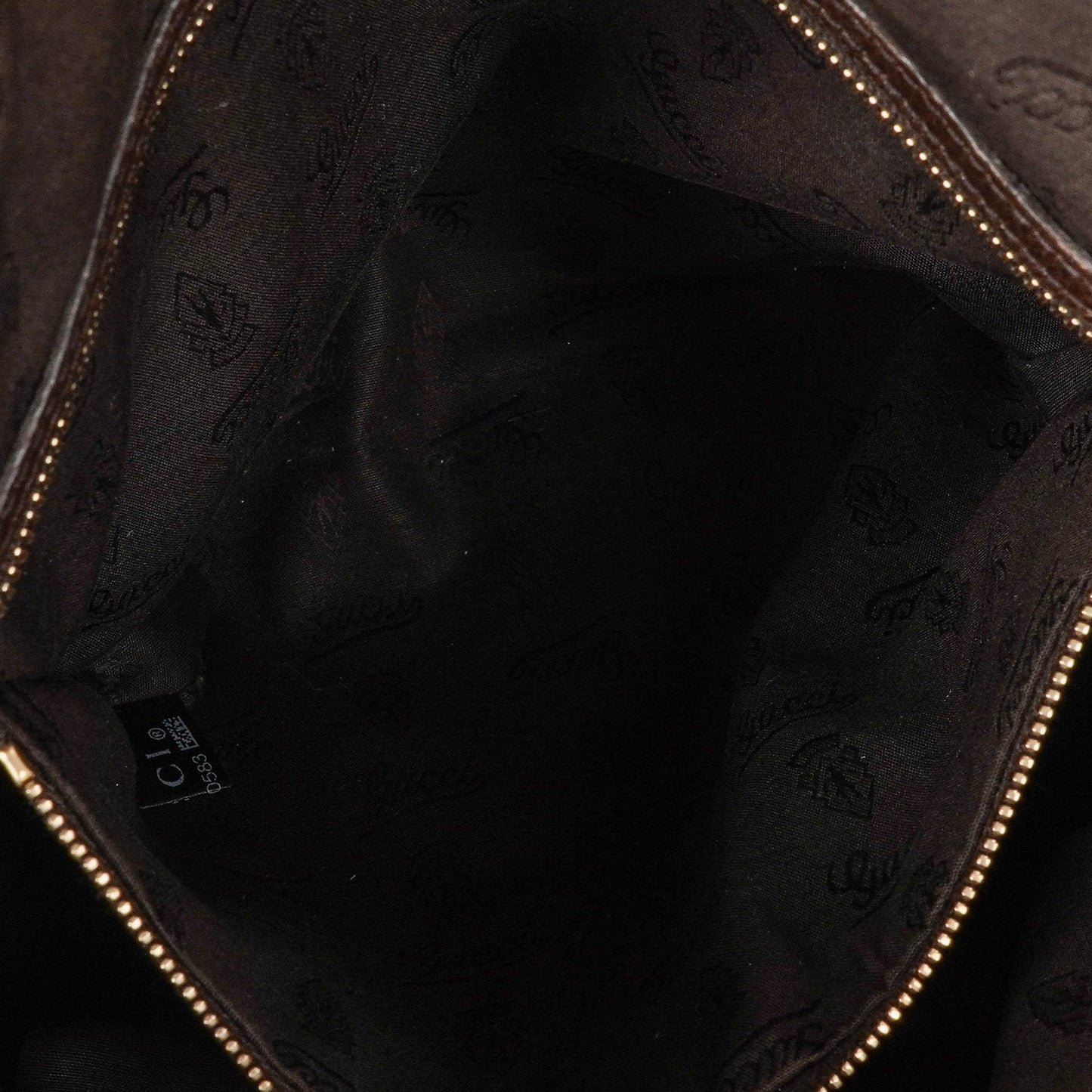 Gucci Top Handle Tasche aus braunem Monogramm-Canvas