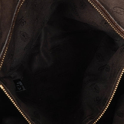Gucci Top Handle Tasche aus braunem Monogramm-Canvas