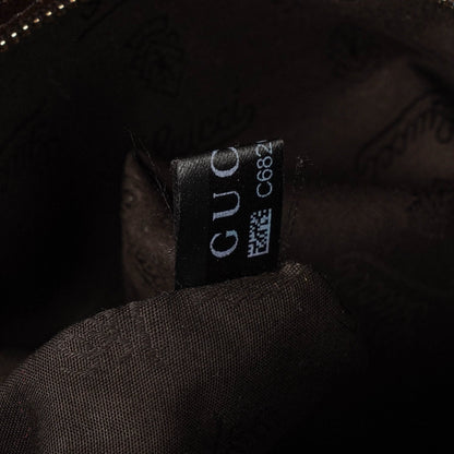 Gucci Top Handle Tasche aus braunem Monogramm-Canvas