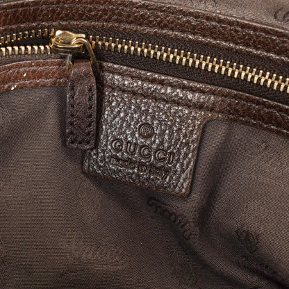 Gucci Top Handle Tasche aus braunem Monogramm-Canvas