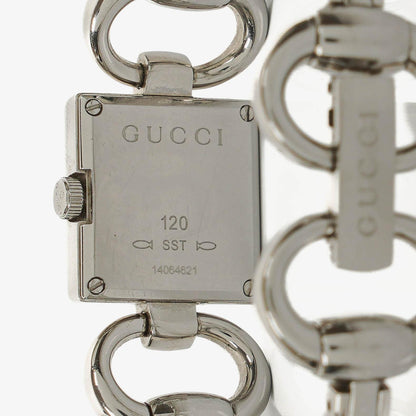 Gucci Tornavoni Edelstahl Damenuhr