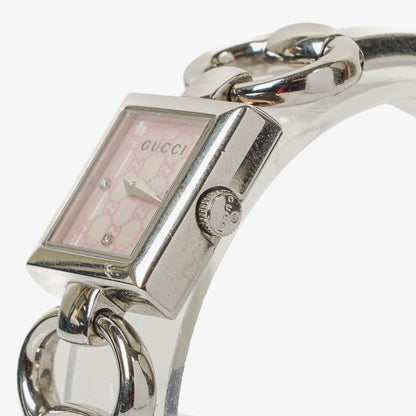 Gucci Tornavoni Edelstahl Damenuhr