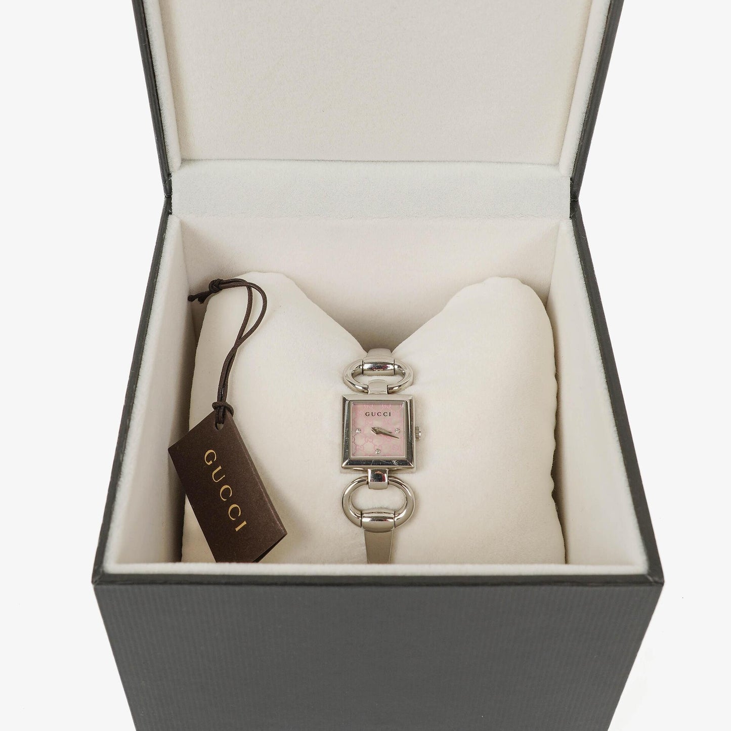 Gucci Tornavoni Edelstahl Damenuhr