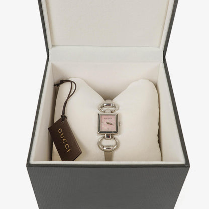 Gucci Tornavoni Edelstahl Damenuhr