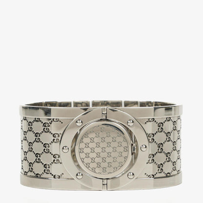 Gucci Twirl 33 mm Quarzuhr aus Edelstahl
