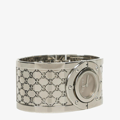 Gucci Twirl 33 mm Quarzuhr aus Edelstahl