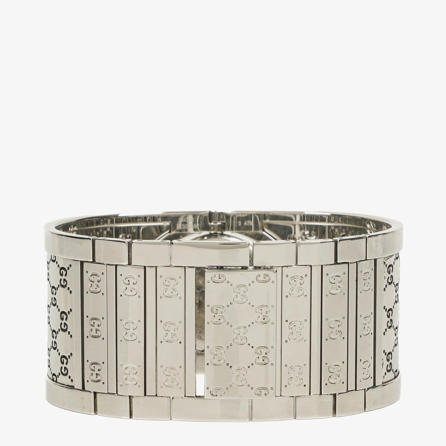 Gucci Twirl 33 mm Quarzuhr aus Edelstahl