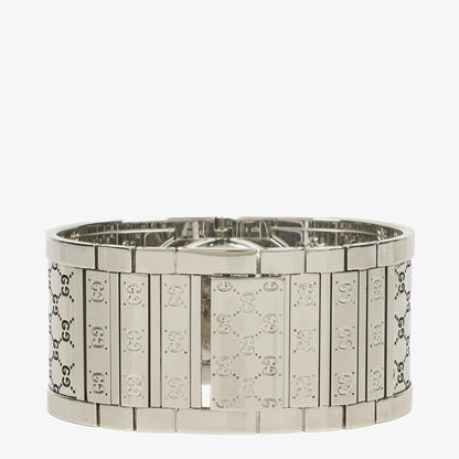 Gucci Twirl 33 mm Quarzuhr aus Edelstahl