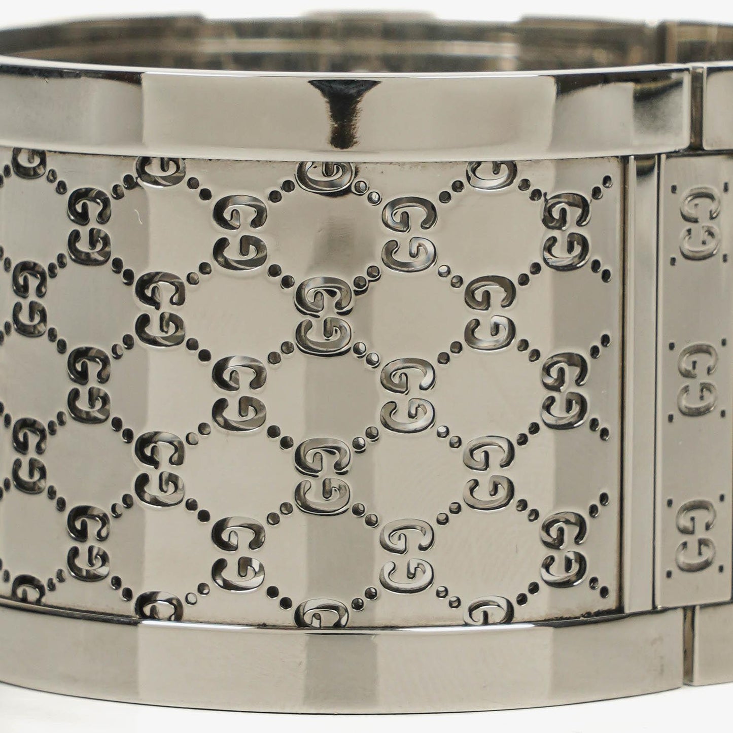Gucci Twirl 33 mm Quarzuhr aus Edelstahl