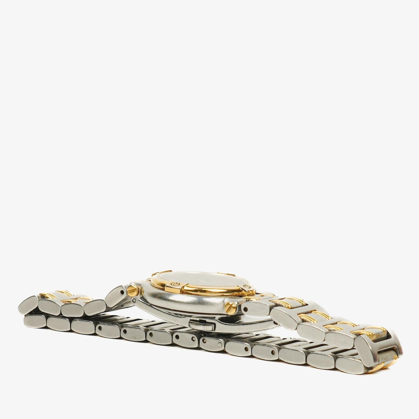 Gucci 9000L Damenuhr 25 mm aus zweifarbigem Edelstahl