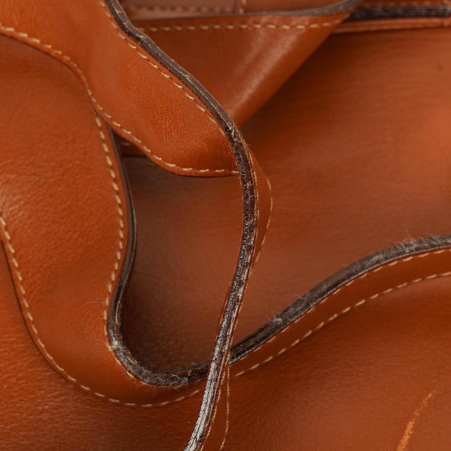 Gucci Vintage Rucksack aus braunem Leder mit Bambus