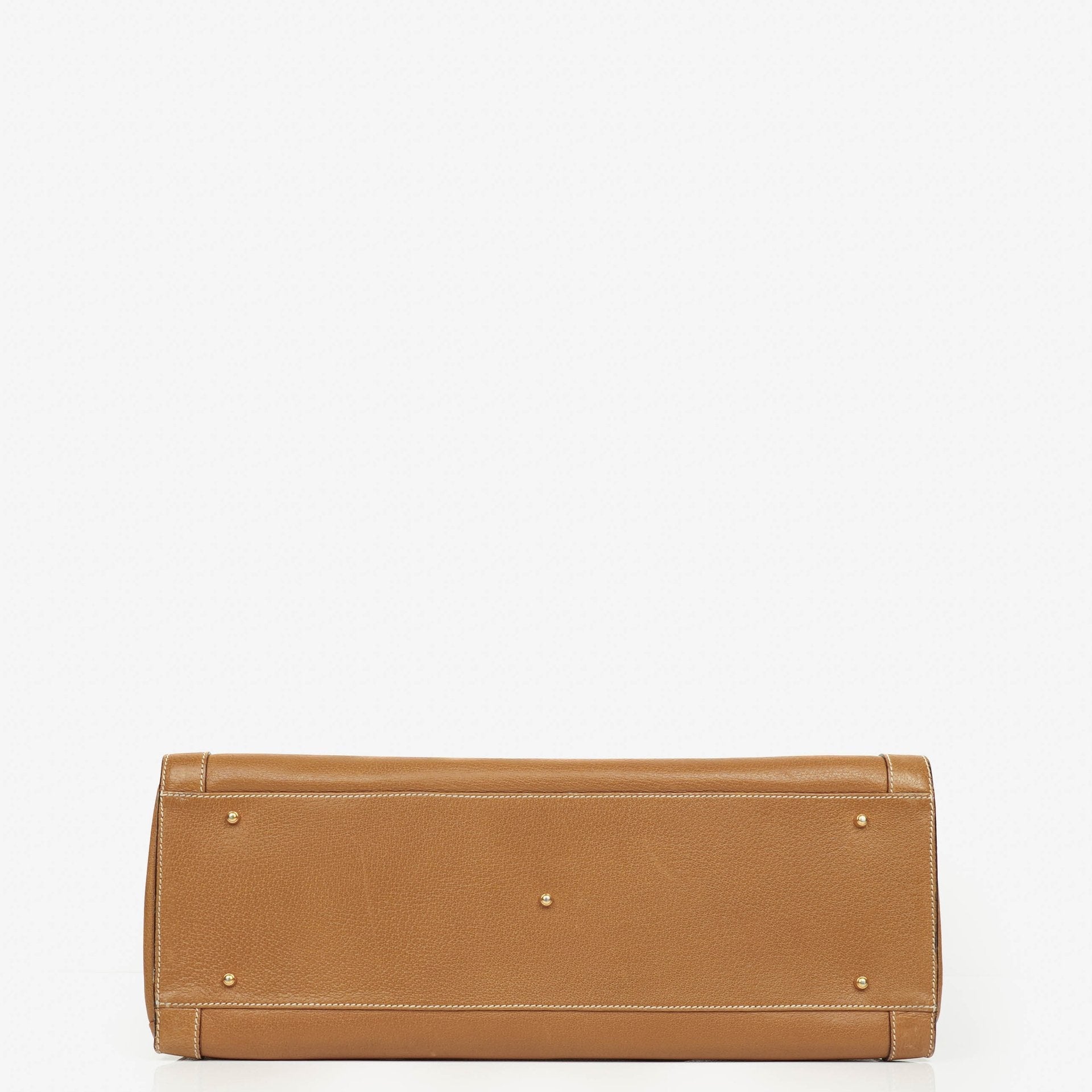 Gucci Vintage Diana Tote aus Leder mit Bambus