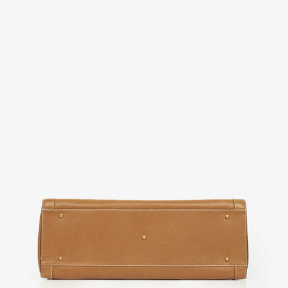 Gucci Vintage Diana Tote aus Leder mit Bambus