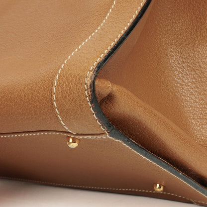 Gucci Vintage Diana Tote aus Leder mit Bambus