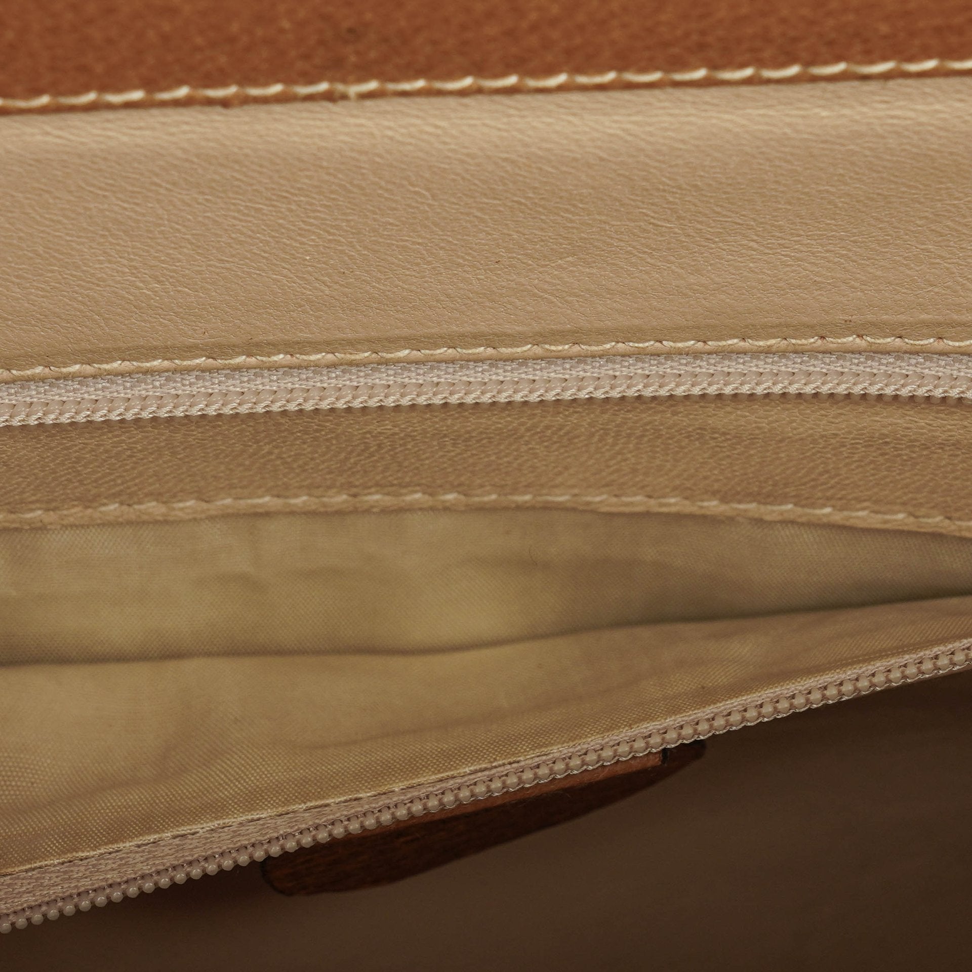 Gucci Vintage Diana Tote aus Leder mit Bambus