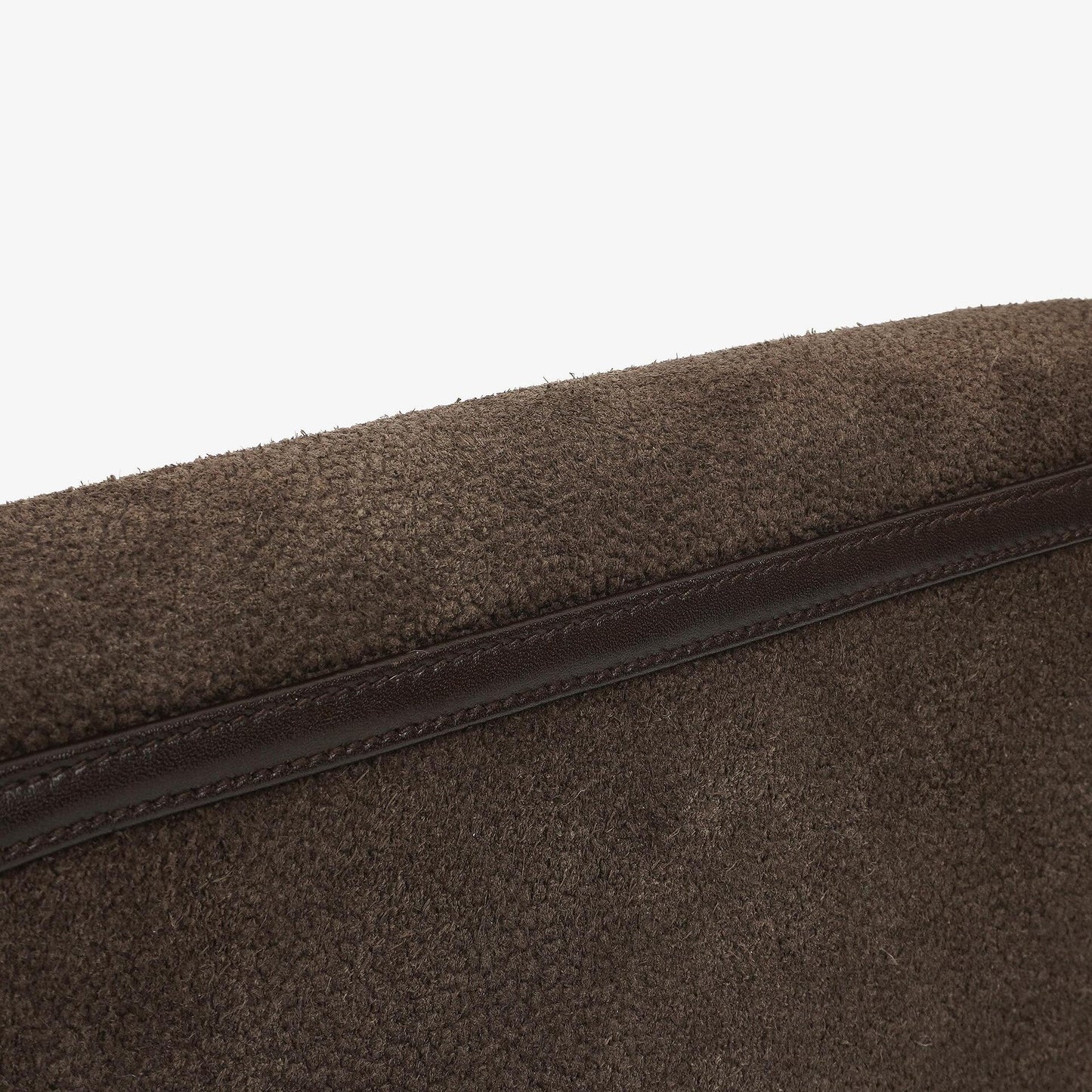 Gucci Vintage Horsebit 1955 Braune Wildleder Tasche