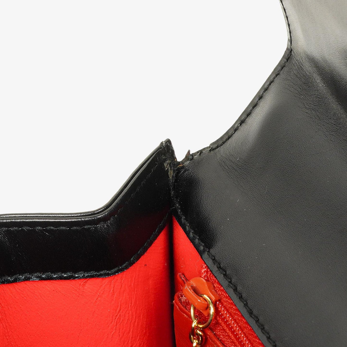 Gucci Vintage Kelly Lady Lock wandelbare Schultertasche aus schwarzem Leder
