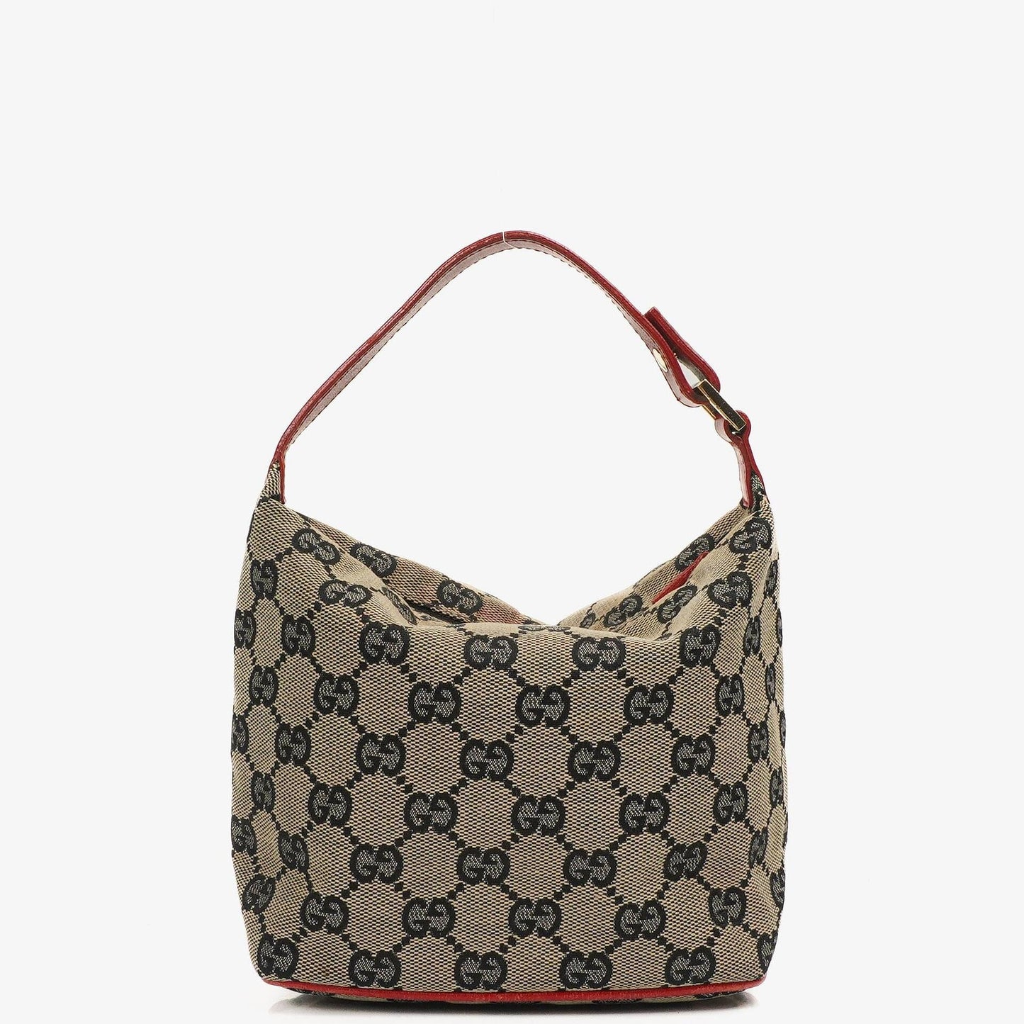Gucci Vintage Mini Pochette GG Monogram Hobo Tasche